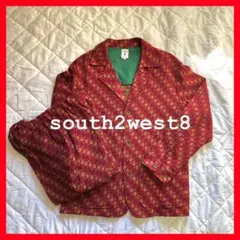 south2west8 セットアップ ペンジャケット ストリングスラックパンツ