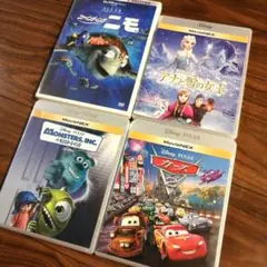 ディズニーDVD & ブルーレイ4枚セット☆