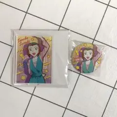 名探偵コナン　鈴木園子　80's Art Series アクスタ　バッジ