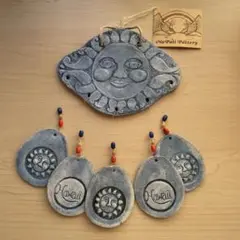 【お値下げ】ハワイ　陶器　風鈴　NaPali Pottery