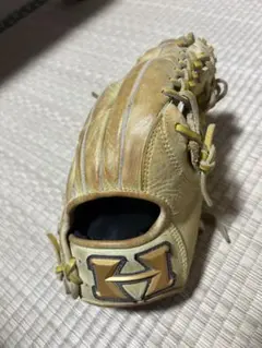 ハイゴールド　少年軟式外野手グローブ　黄色