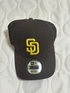 New Era 9FORTY SDロゴ キャップ ブラウン