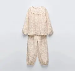 ZARA 花柄パジャマ98cm