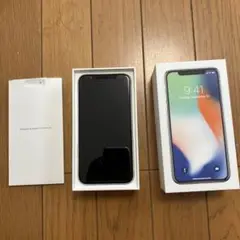 Apple iPhone X ホワイト 本体