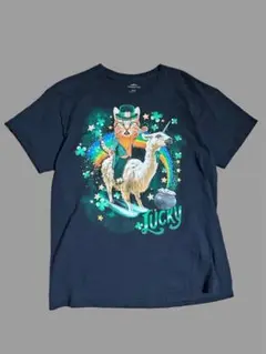 古着　宇宙猫　tシャツ