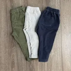 ユニクロ　ＧＵ　パンツ 90 3点