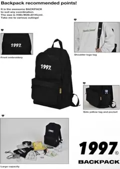 1997 バックリュック 黒Youth Loser 新品未使用