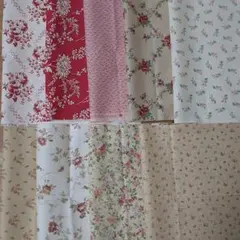 レアカット生地★約9枚セット★約35㎝×33㎝