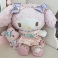 希少レア　マイメロディ　ぬいぐるみ　おめかしシリーズ　2014 レース　サンリオ 2025年最新】マイメロディ ぬいぐるみDX(レース)の人気アイテム