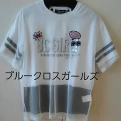 ブルークロスガールズ　Tシャツ LL メッシュ重ね