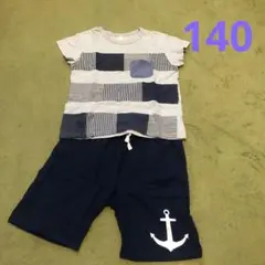 apres les cours TシャツとH&Mショートパンツセット 140