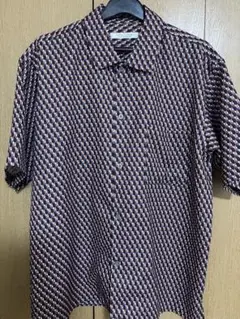 ジャーナルスタンダード 柄　シャツ　半袖シャツ　メンズ　s
