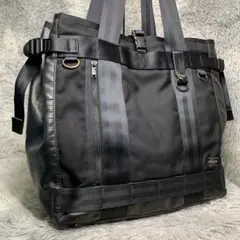 美品 ポーター PORTER Heat ヒート 吉田カバン トートバッグ