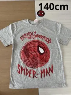 未使用　マーベル　スパイダーマン　Tシャツ　男の子　半袖　140cm