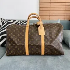 ルイヴィトン モノグラム キーポル50 ボストンバッグ