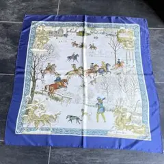 HERMES カレ90 スカーフ L'hiver『冬』