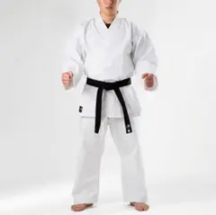 新品 キッズ 空手 道着 純白 上下セット 2号 BODYMAKER