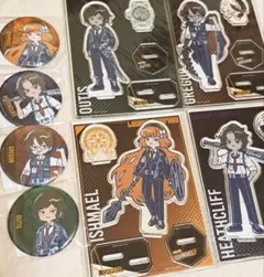 DMMスクラッチ リンバスカンパニー アクリルスタンド 缶バッジ セット