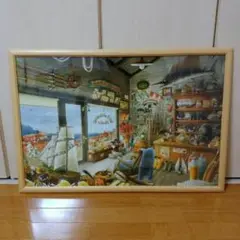 ジグソーパズル　パネル付き完成品