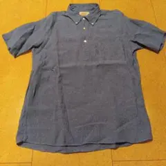 SOUTIENCOL リメイクポロ　リネン100%　ネイビー　size3