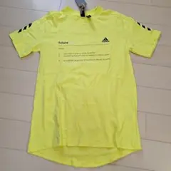 新品 adidas 半袖Tシャツ イエロー 男の子 サッカー 150cm