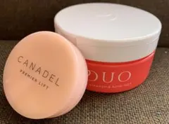 DUOホットクレンジングバーム90g+カナデル美容液ジェル10g