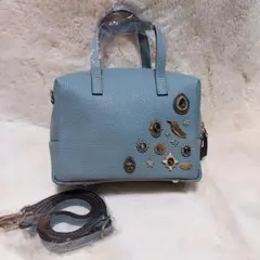 BIJOU 本革 ハンドバッグ ショルダーバック