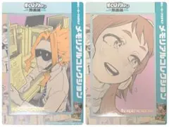 ☆ ヒロアカ　原画展　メモリアルコレクション　オールマイト　麗日お茶子