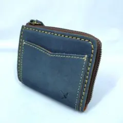 アインソフ　AinSoph　DA1231-TNB L字ファスナー折り財布