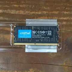 Crucial 16GB DDR5-5600 SODIMM メモリ １枚