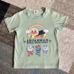 アンパンマン Tシャツ 100cm ライトグリーン