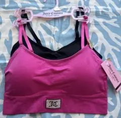 新品タグ付き Juicy Couture ブラトップ 2枚組 サイズ M〜L