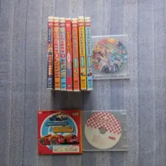 トミカ DVD セット ８枚 CD ２枚