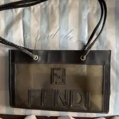 在庫一掃セール中！推し活にも！FENDI 透け感のあるレトロなバッグ♡