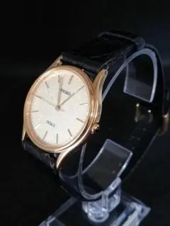 【ベルト未使用、年差10秒】SEIKO DOLCE セイコー ドルチェ ゴールド