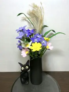 ハンドメイド樹脂粘土で作った秋の花