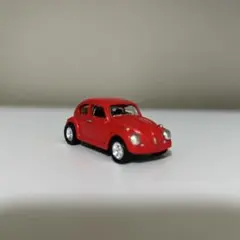 100% ホットウィール　VW Beetle ビートル　赤