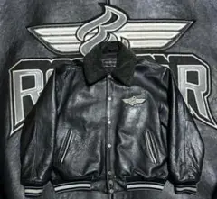 90~00s ROCAWEAR レザージャケット Rocawear 黒 レザージャケット