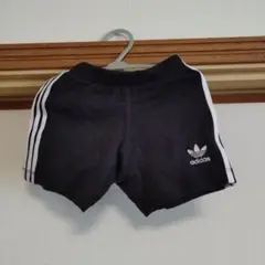 adidas originals 半パン 黒　80センチ