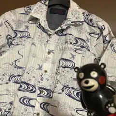 超〜涼し系❗️イケてる和柄シャツ ¥3999→現