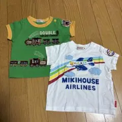 DOUBLE.B & MIKIHOUSE Tシャツ 2枚セット！！