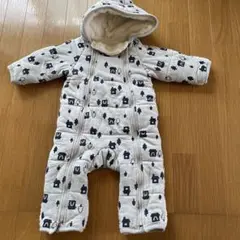 赤ちゃん本舗　冬用ボアロンパース