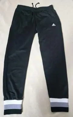 adidas ブラック ジャージパンツ Lサイズ