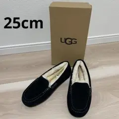 【新品未使用】UGG アンスレー モカシン 25cm ブラック