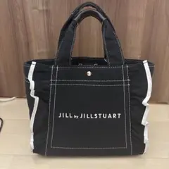 JILL by JILLSTUART ブラック　フリルトート　小