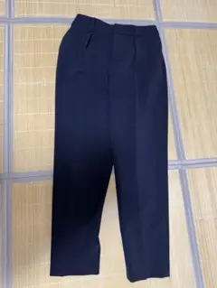 NOLLEY’S ネイビー スリムフィット スラックス 38
