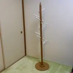 木製 ハンガーラック ポールハンガー