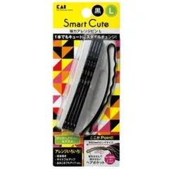 Smart Cute　強力アレンジピンL(黒)　HC3320