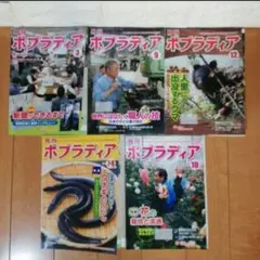 【訳あり】月刊ポプラディア 2008年3月〜 2009年12号 5冊セット