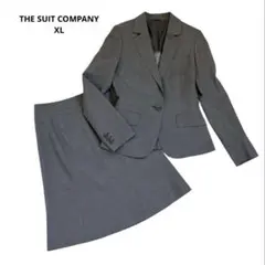 THE SUIT COMPANY スーツスカートセット　グレー　春夏　40